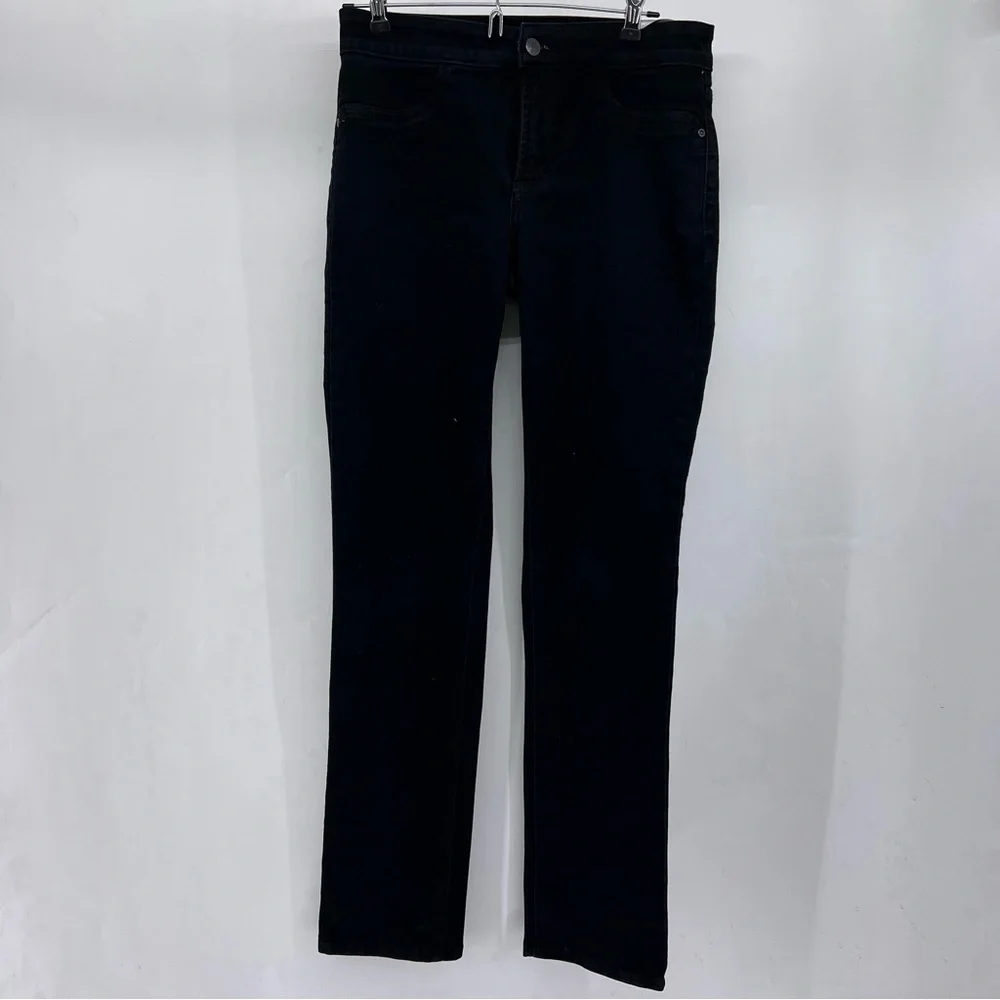 Nydj womens size 2 black legging skinny jeans - Picture 5 of 8